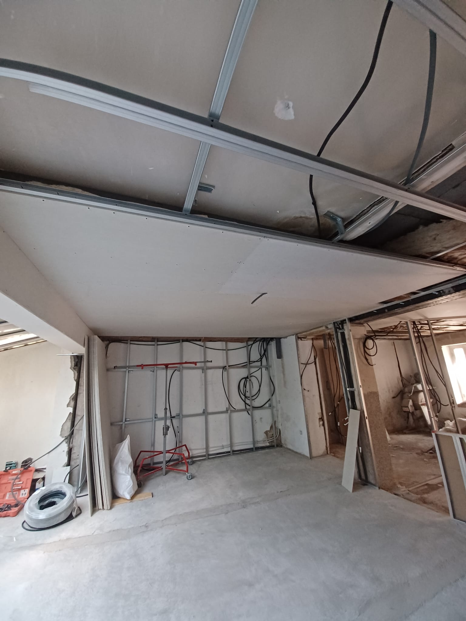 Construction moderne : l'évolution d'un espace intérieur - 